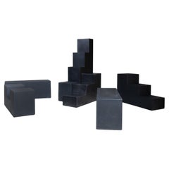 Set von 7 modularen Gli Scacchi-Elementen von Mario Bellini, B&B Italia, Italien, 1970er Jahre