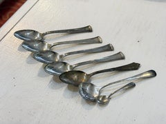 Juego de 7 cucharas de plata de ley de Gorham Wyndham and Whiting