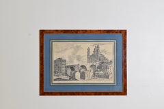 Set of 7 Italian Engravings, “Views of Genova”, Toricolli, early 19th century