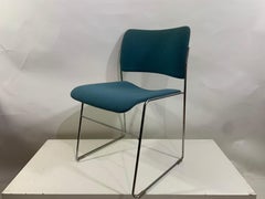 Set of 7-Mid -20th Century4/40 Stackable Dining Chairs by David Rowland for Howe