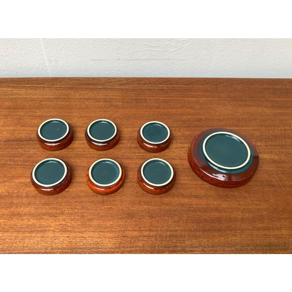 Set of 7 Mid-Century Ceramic Bowls For Sale 7