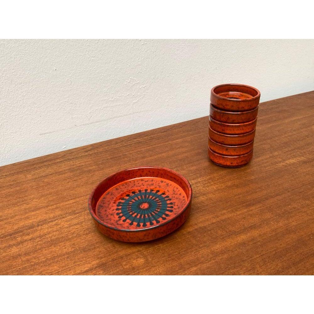 Set of 7 Mid-Century Ceramic Bowls For Sale 3