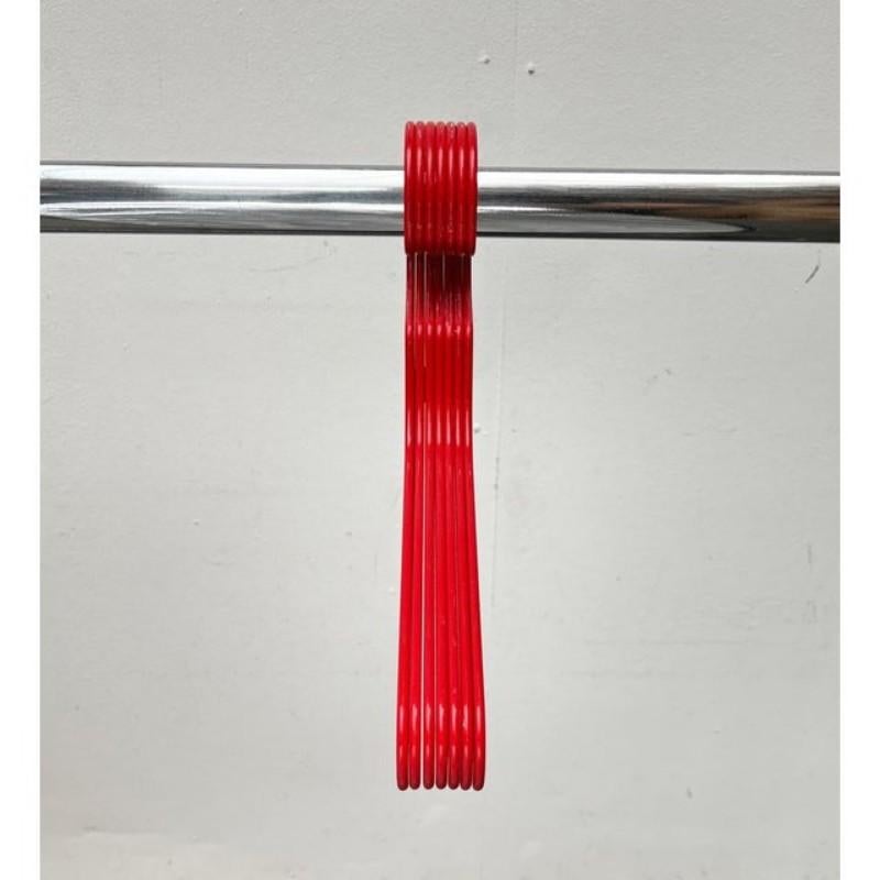 German Set of 7 Mid-Century Space Age Coat Hangers by Ingo Maurer for M Design, 1960s For Sale