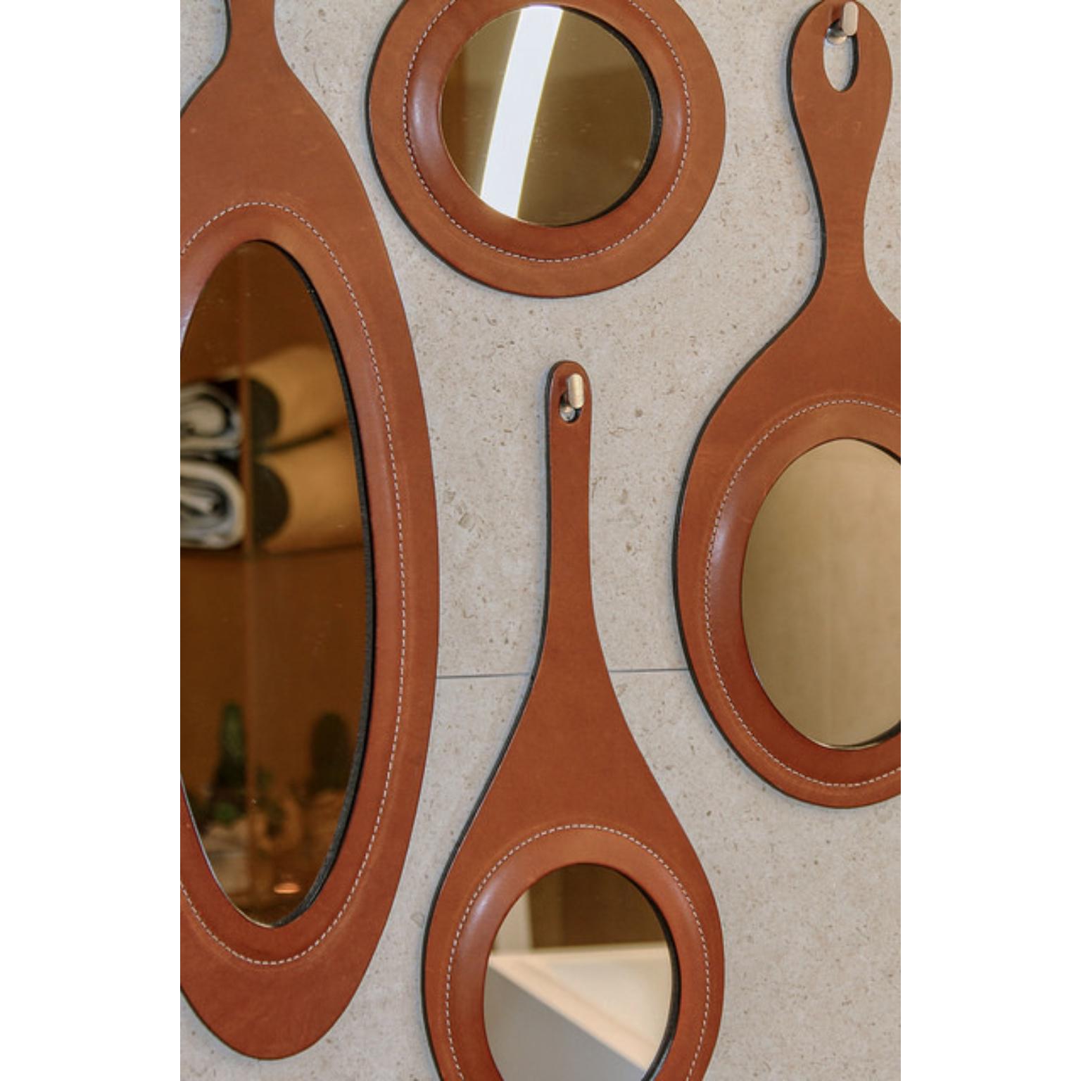 Postmoderne Set de 7 miroirs muraux Perfect Day Mixed Colors by Oscar Maschera en vente