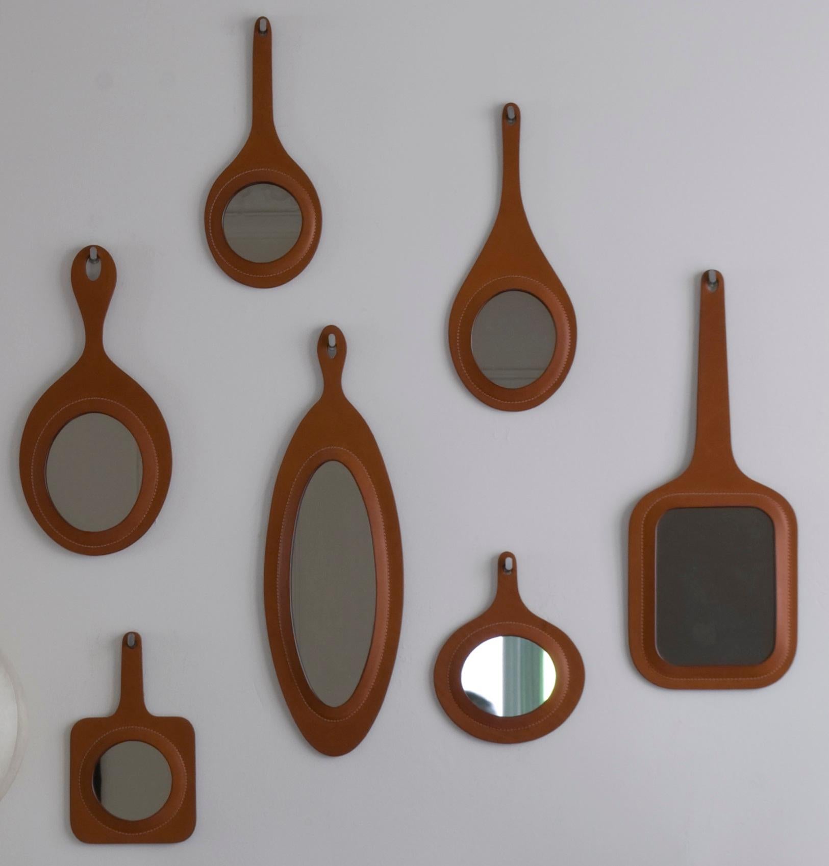 italien Set de 7 miroirs muraux Perfect Day Mixed Colors by Oscar Maschera en vente