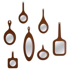 Set de 7 miroirs muraux monocolores Perfect Day par Oscar Maschera