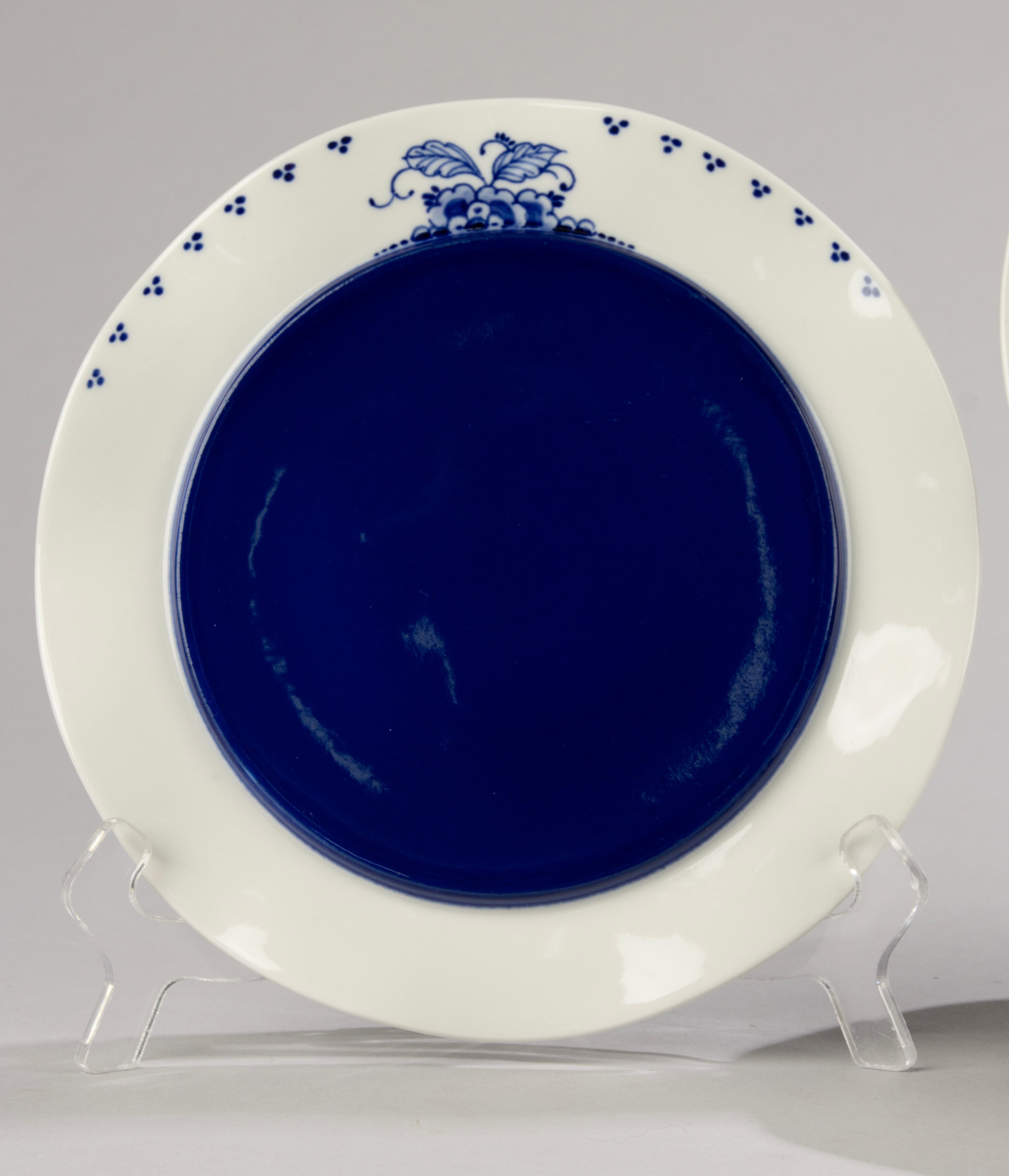 Modern Set of 7 Porcelain Plates - Albertine - Bořek Šípek for De Porceleyne Fles Delft For Sale