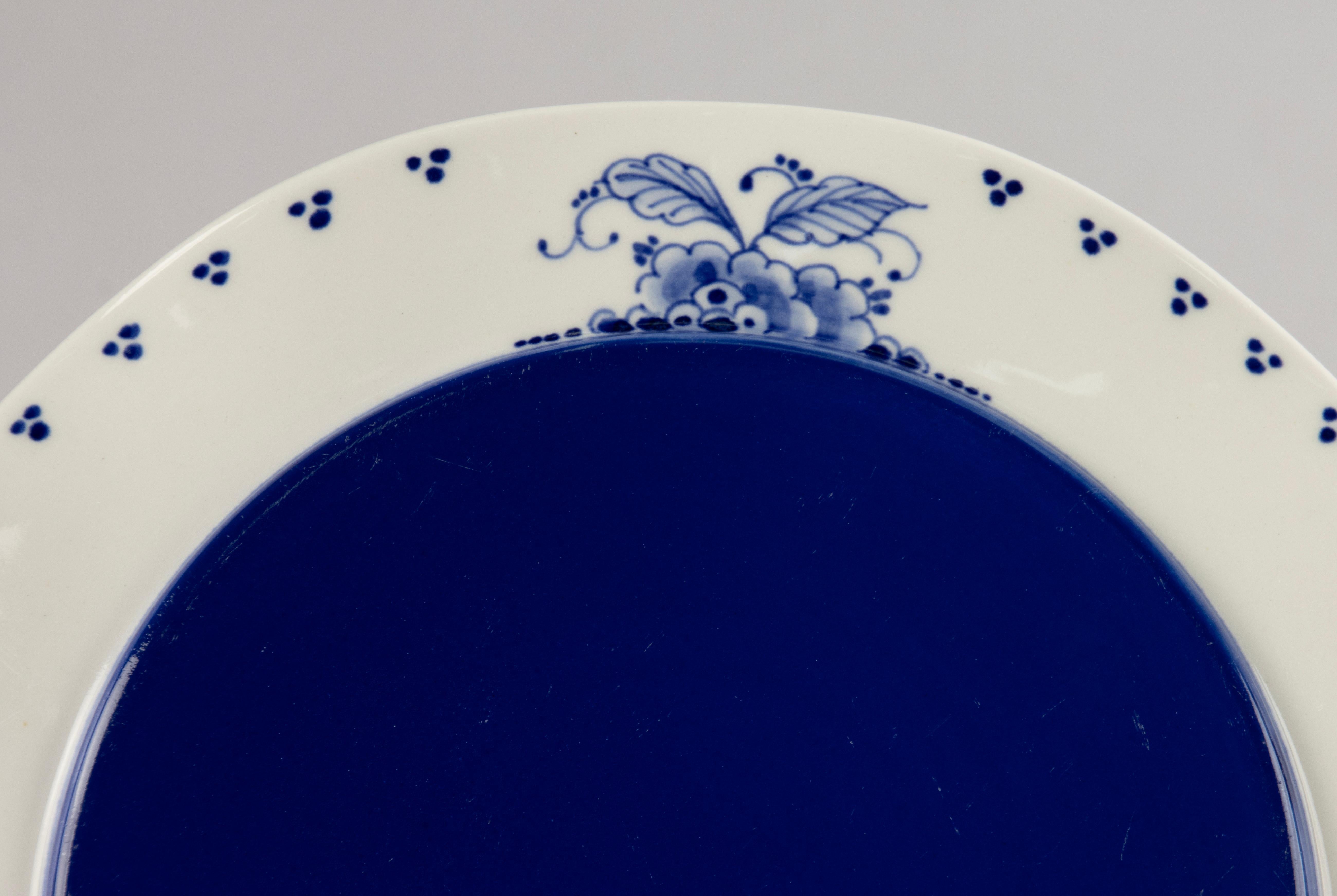 20th Century Set of 7 Porcelain Plates - Albertine - Bořek Šípek for De Porceleyne Fles Delft For Sale