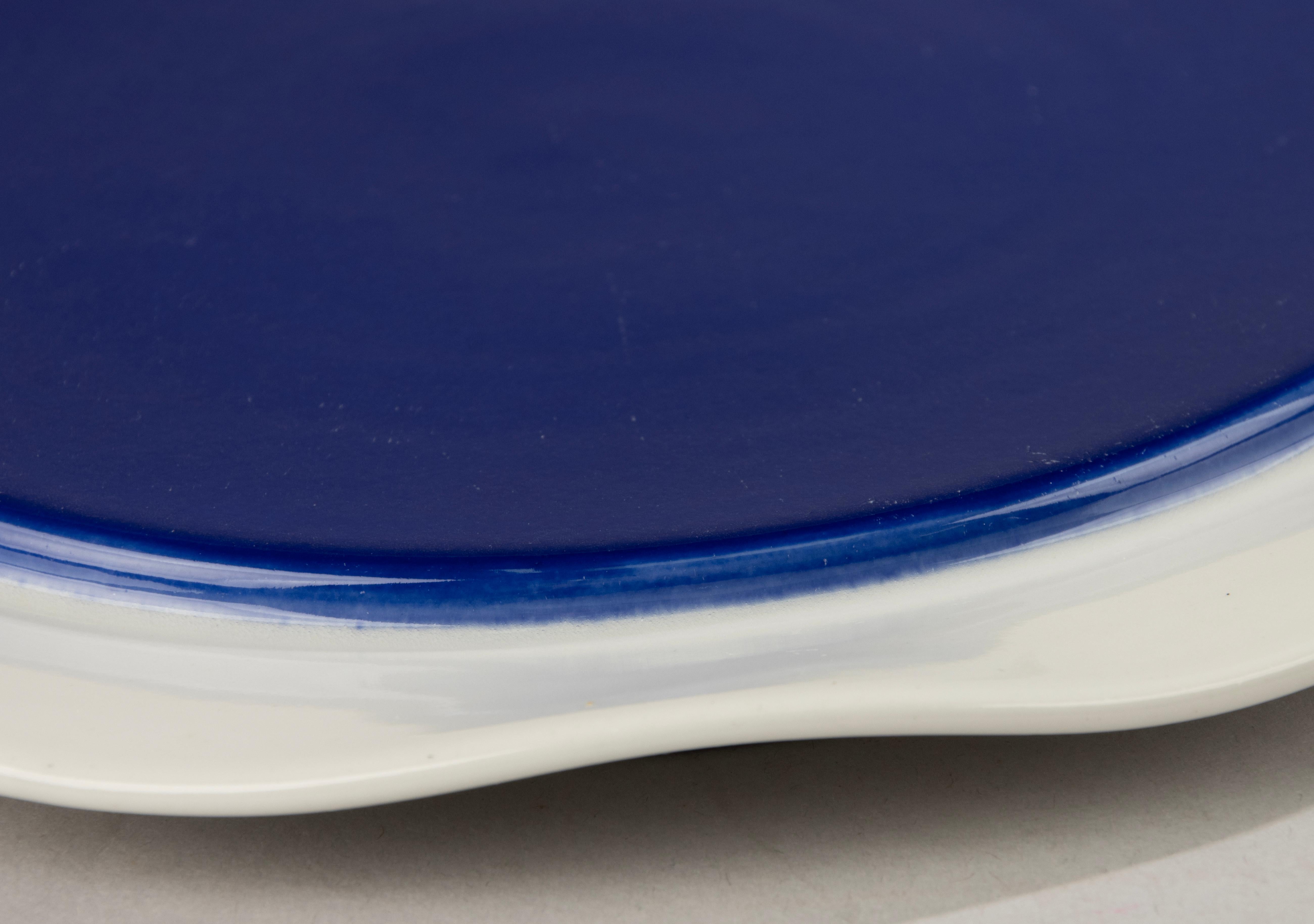 Set of 7 Porcelain Plates - Albertine - Bořek Šípek for De Porceleyne Fles Delft For Sale 2