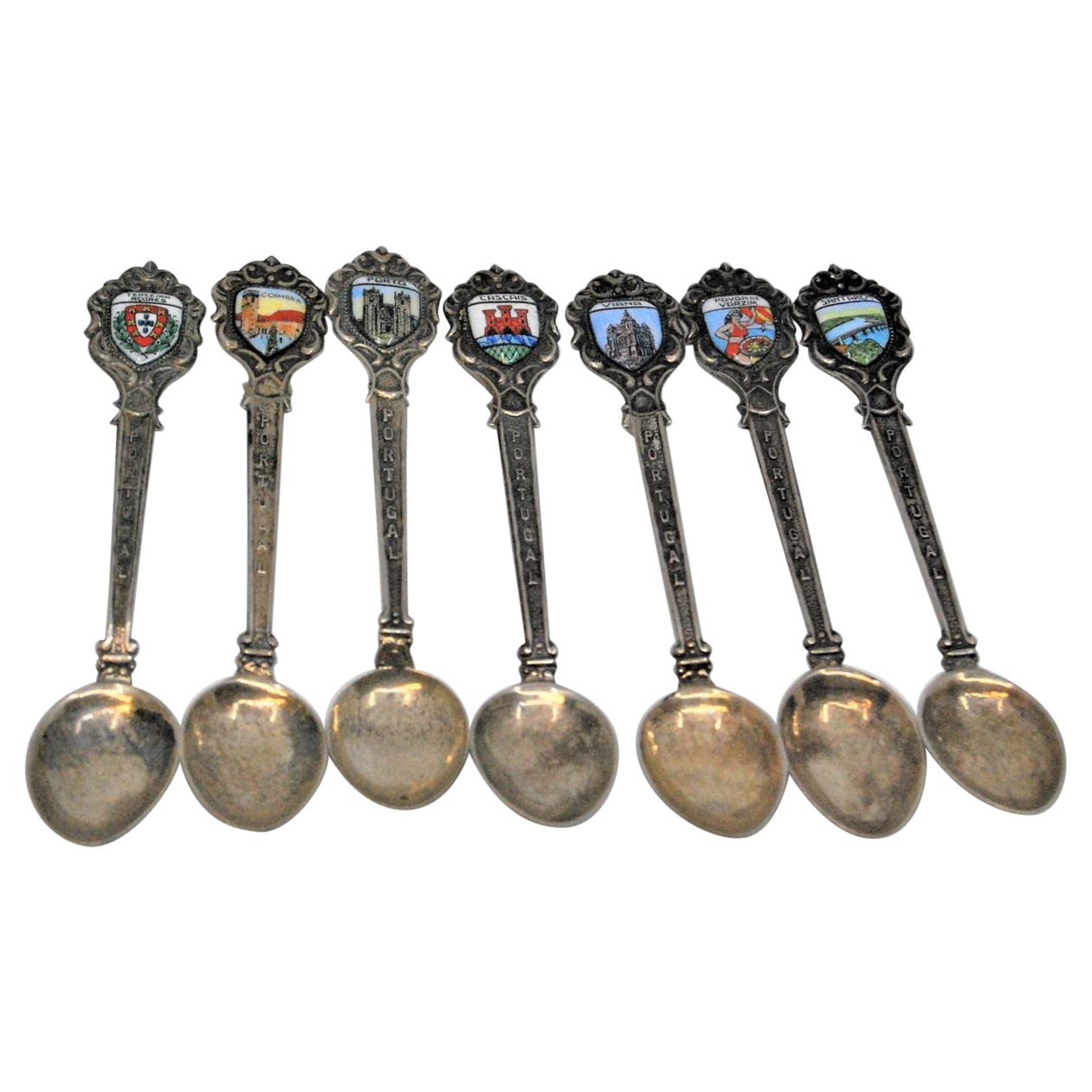 Set of 7 Spoons: Cities of Portugal
