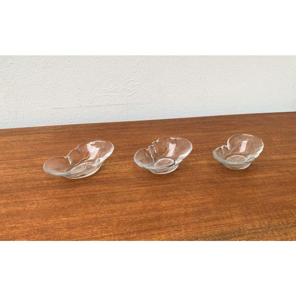 Set of 7 Vintage Swedish Party Series Glass Bowls by Ann Wärff for Kosta Boda For Sale 6