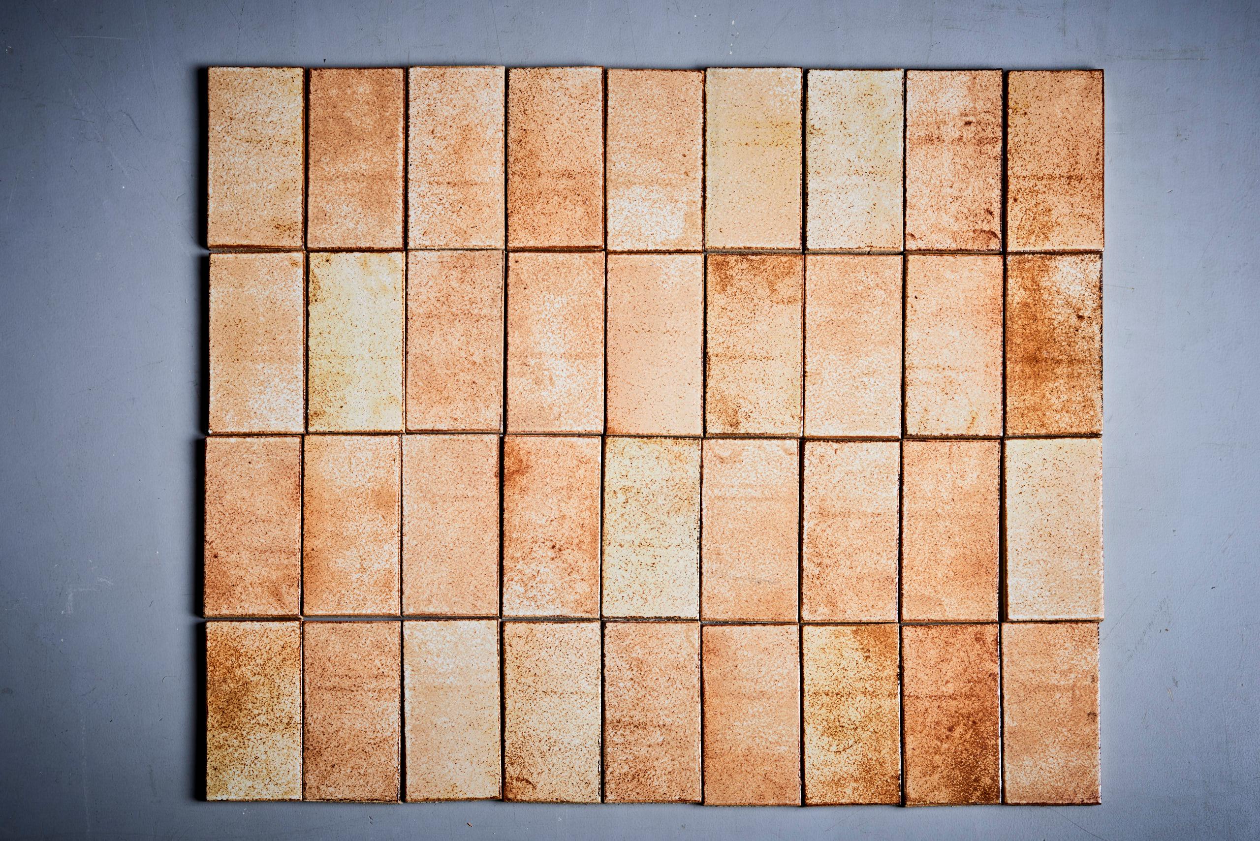 Conjunto de 73 azulejos de cerámica de Roger Capron, Francia - Años 70 finales del siglo XX en venta