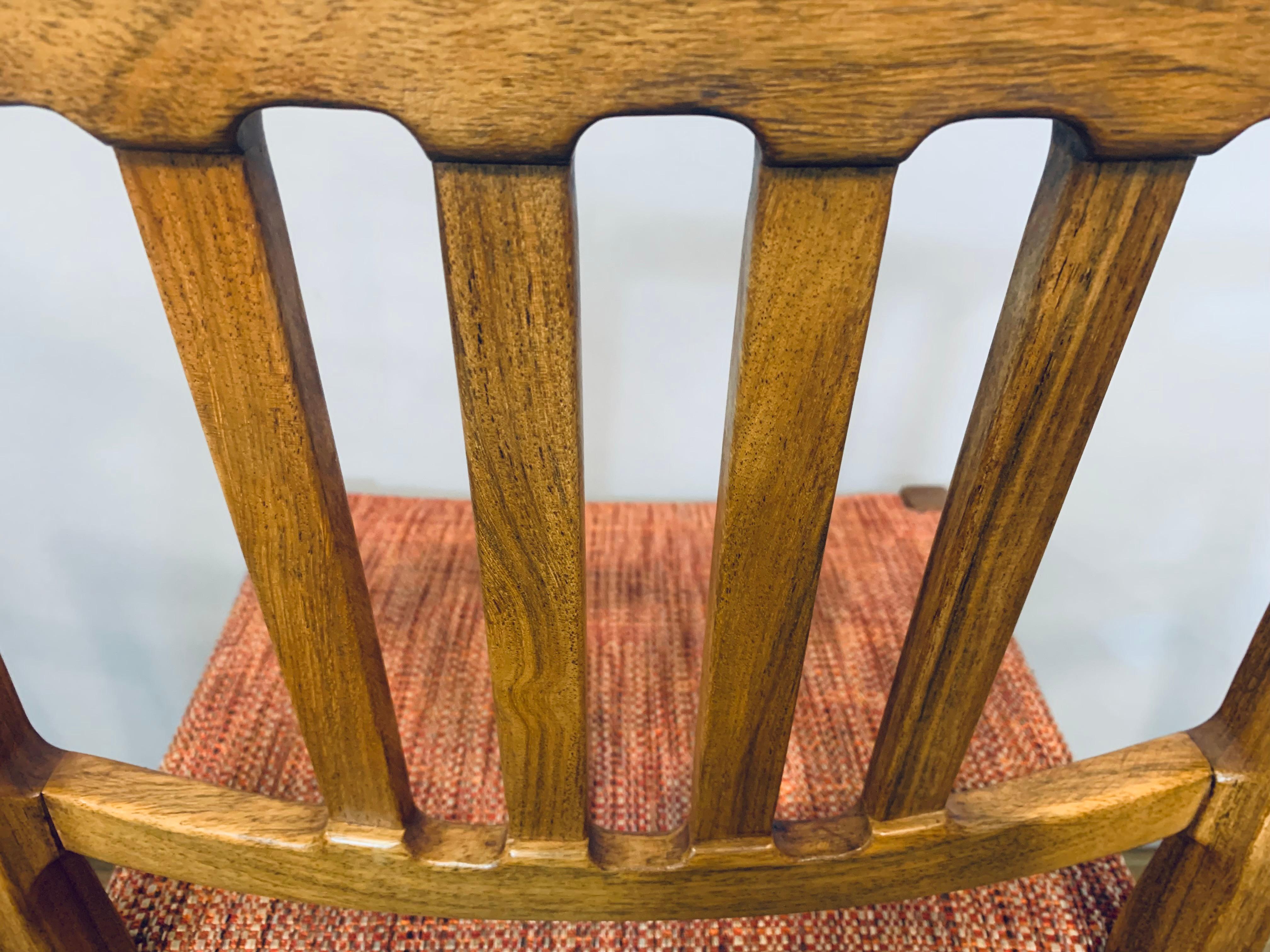 Set of 8 1960s Danish Mid-Century Dyrlund Rosewood Dining Chairs 10