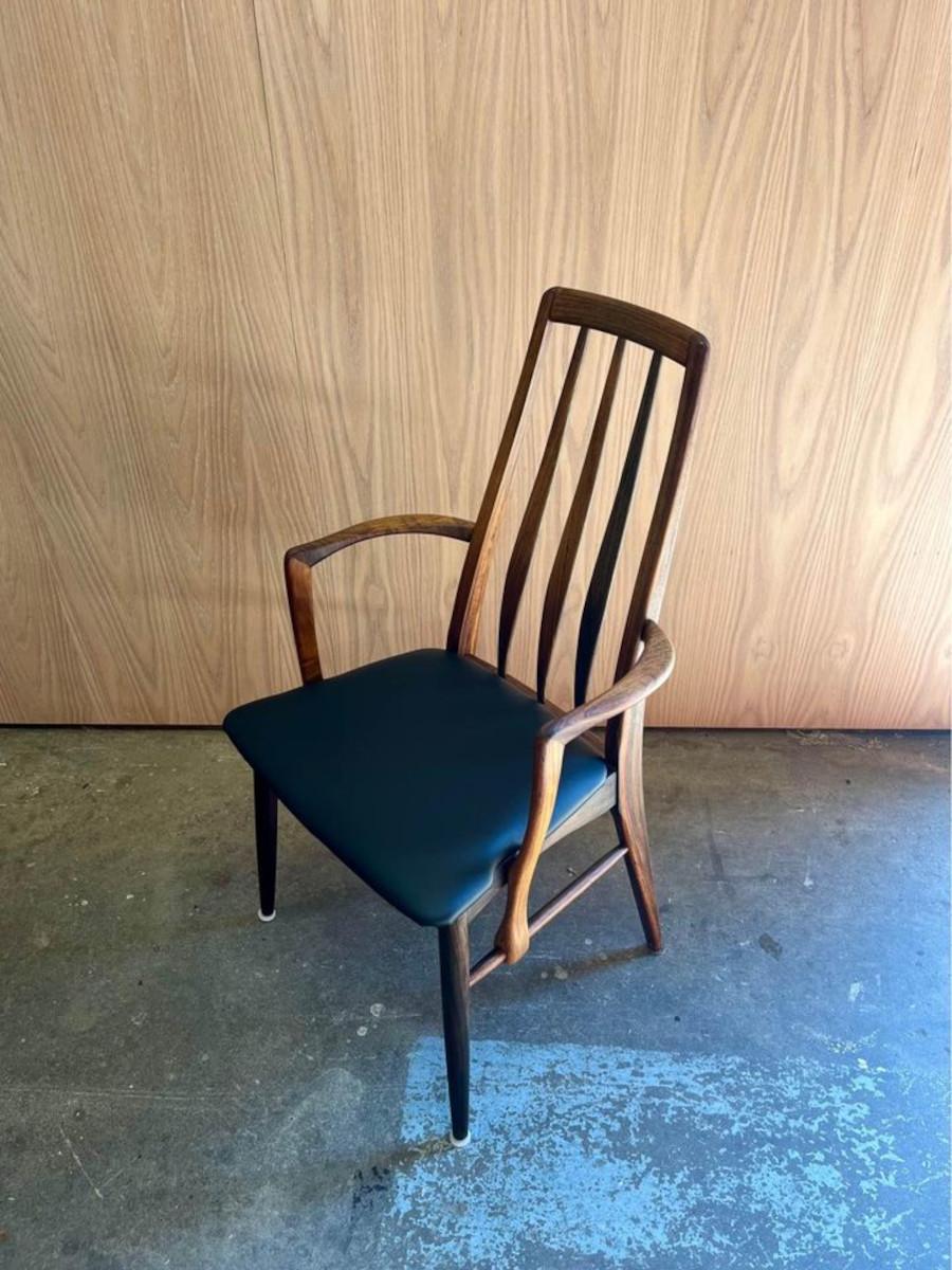 Set of 8 1960s Rosewood ‘Eva’ dining chairs by Nils Koefoed 3