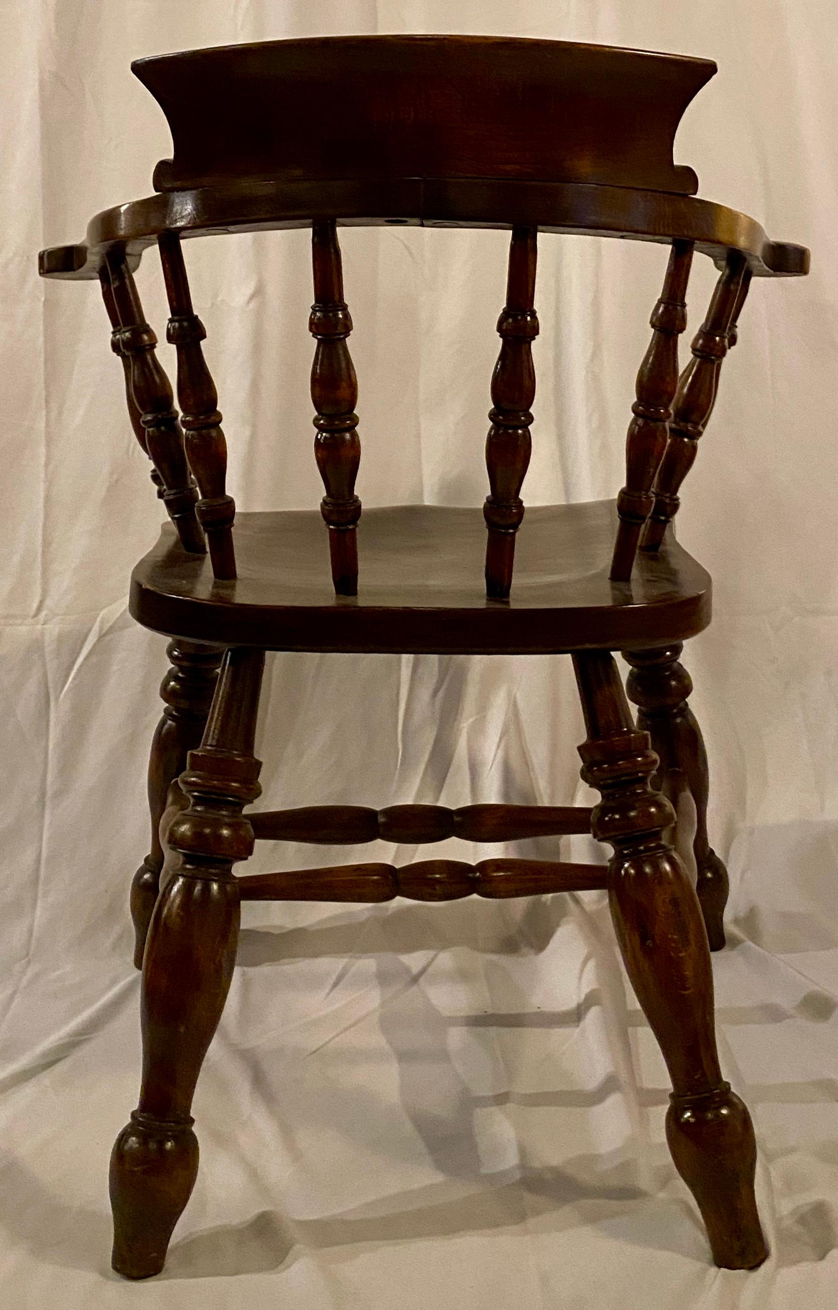 antique captain chairs