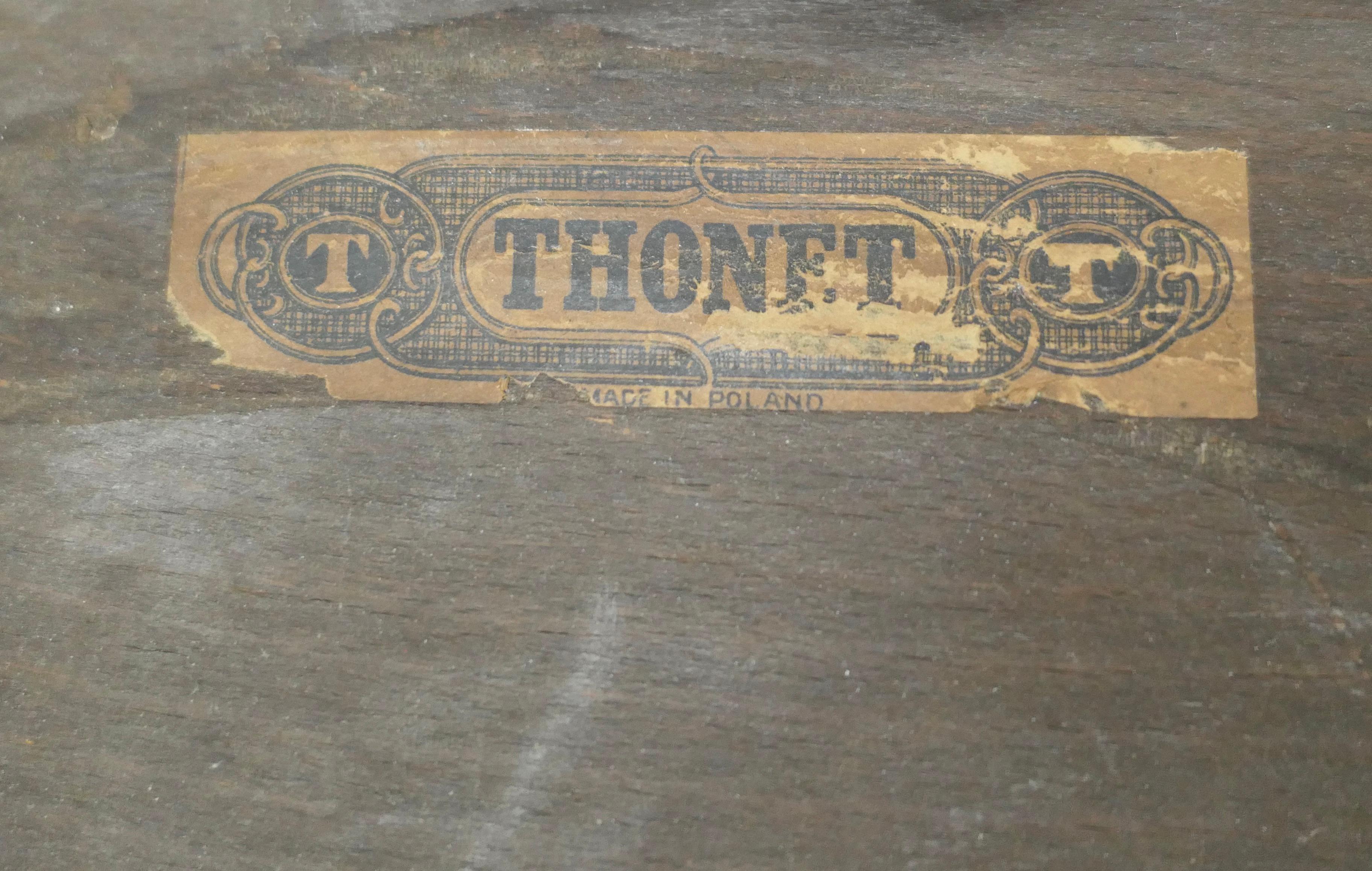 Set di 8 sedie bistrot in legno di Thonet del XIX secolo  Un buon set robusto in vendita 4
