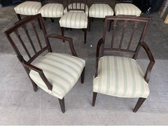 Set of 8 19th Century English Mahogany Dining Chairs