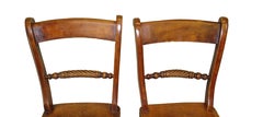 Set of 8 19th Century Kitchen Dining Chairs
