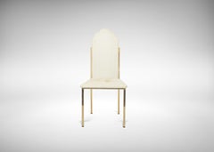 Ensemble de 8 chaises AD 026 d'Alain Delon pour Maison Jansen, France, années 1970