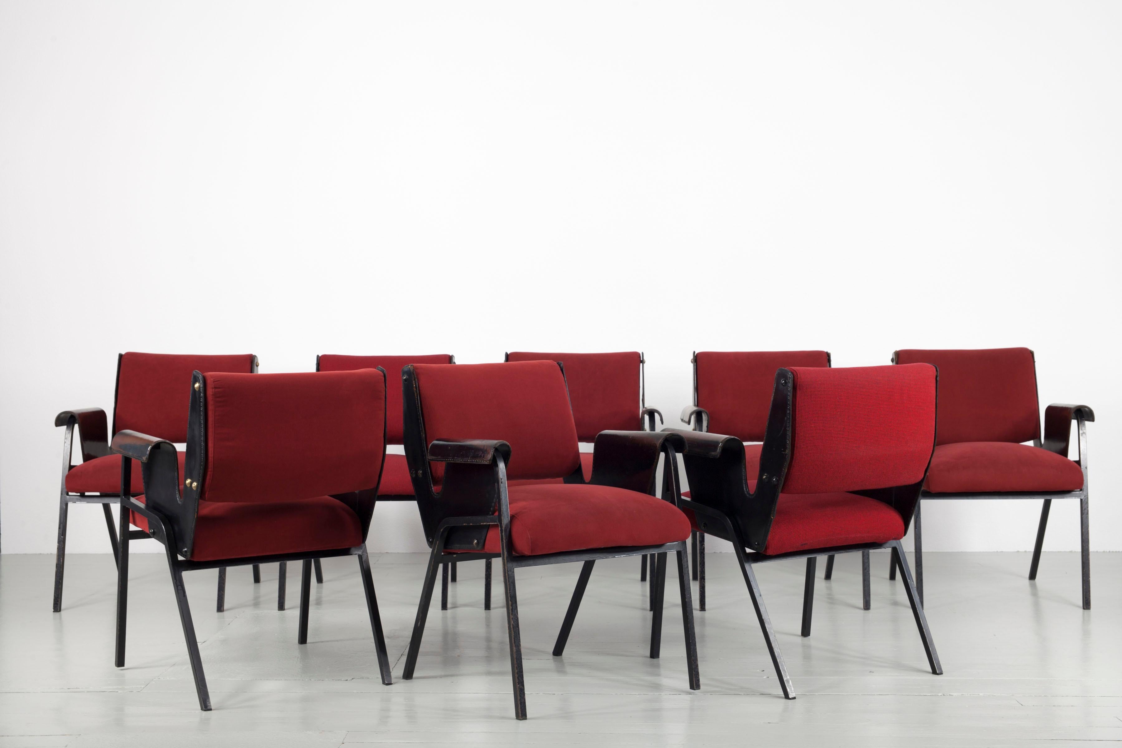 Juego de 8 sillas de comedor 