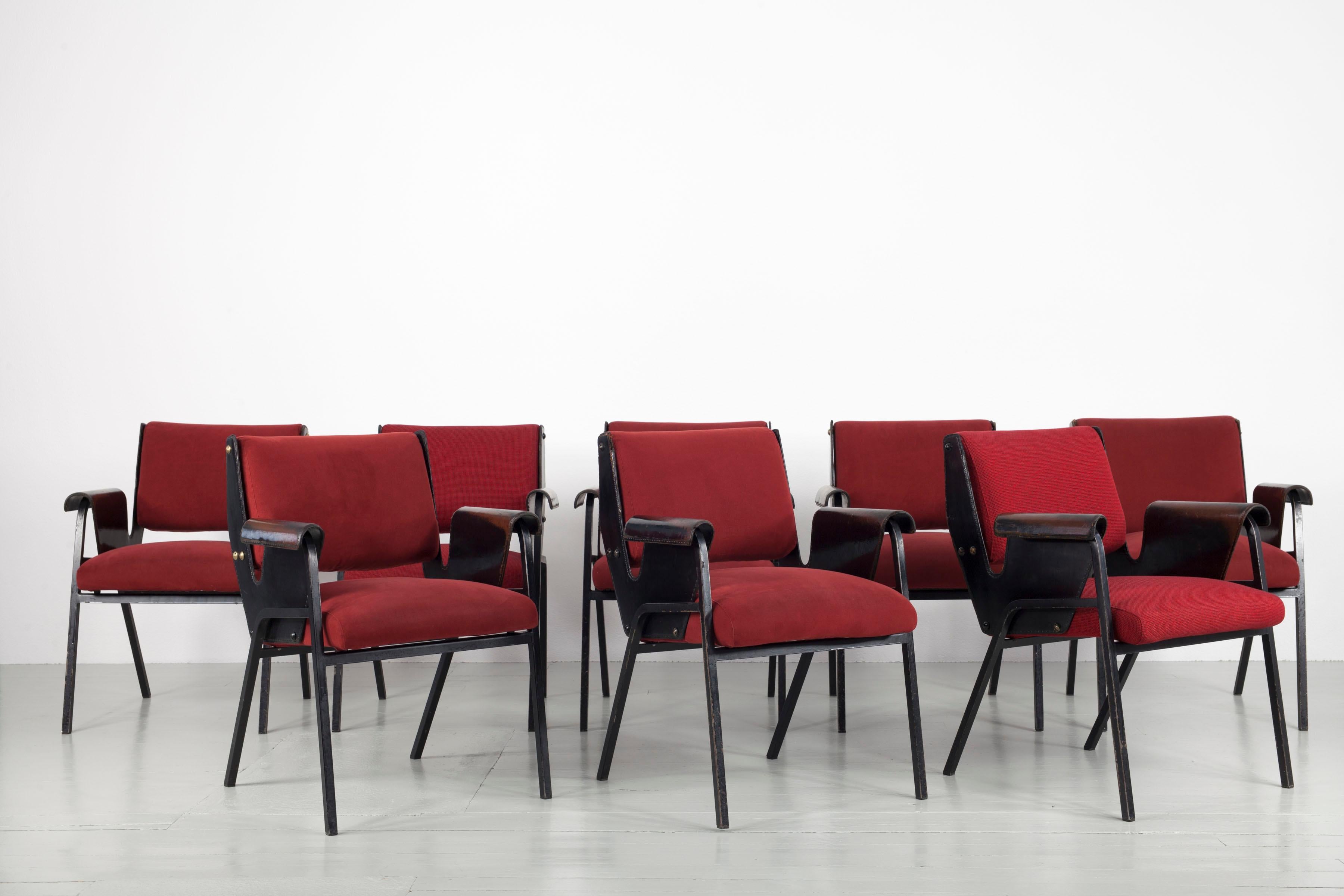 Juego de 8 sillas de comedor 