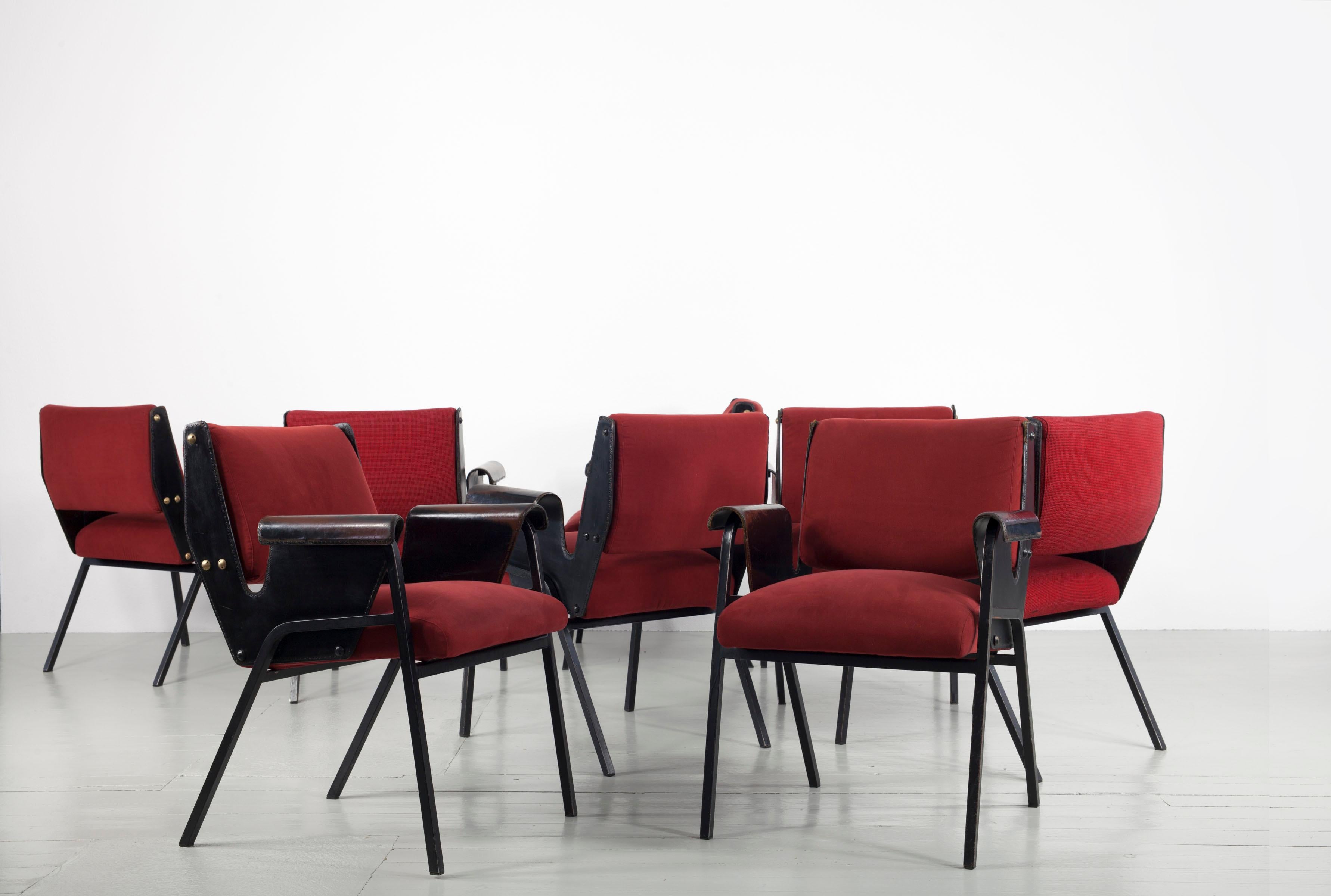 Juego de 8 sillas de comedor 