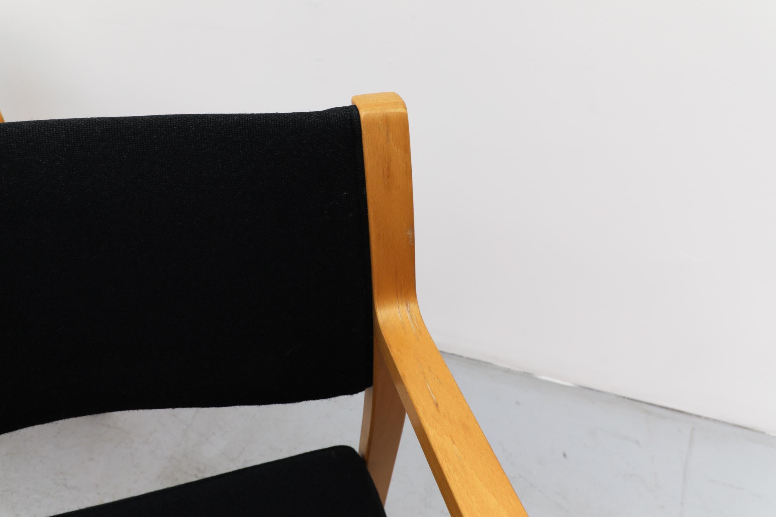 Set of 8 Alvar Aalto Style Danish Chairs 5