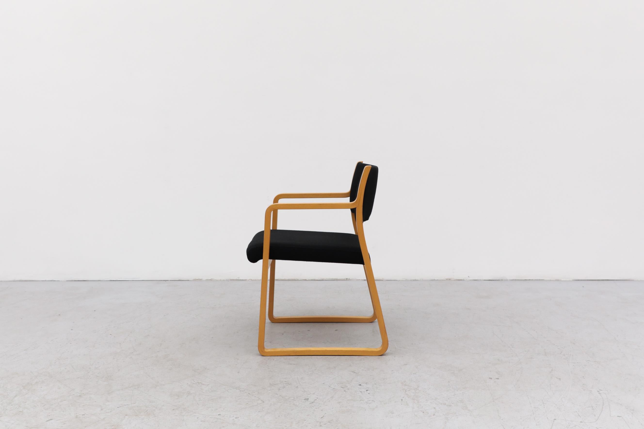 Bentwood Set of 8 Alvar Aalto Style Danish Chairs