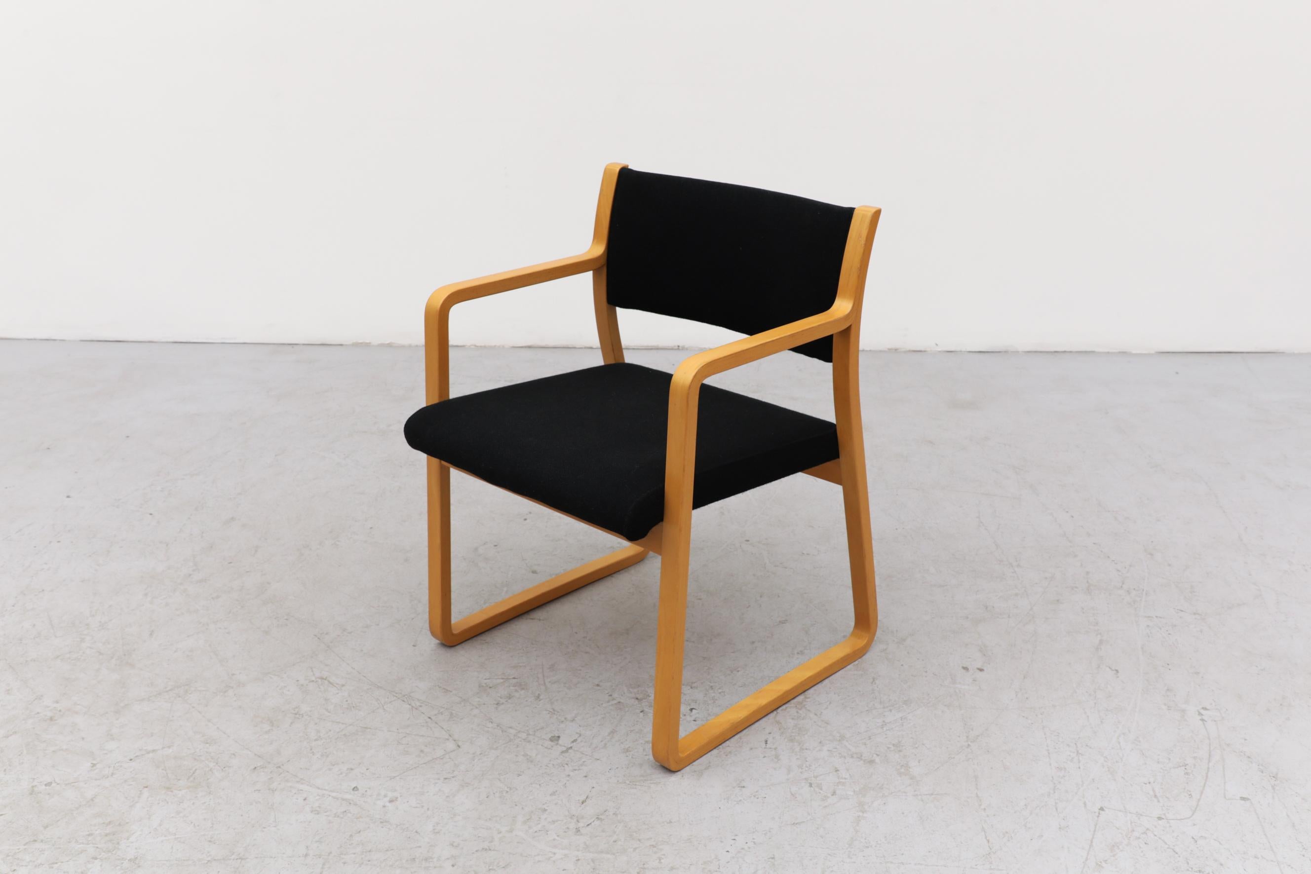 Set of 8 Alvar Aalto Style Danish Chairs 3