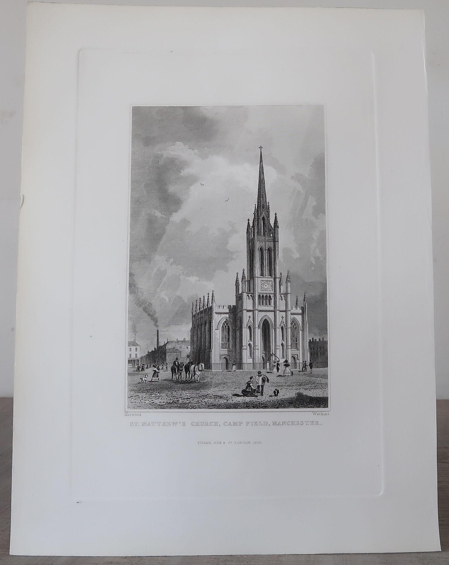 Great set of prints of English Churches

Steel engravings after drawings by Thomas Allom, Austin and others.

Published, 1836

Unframed.

The measurement given below is for one of the prints.





 