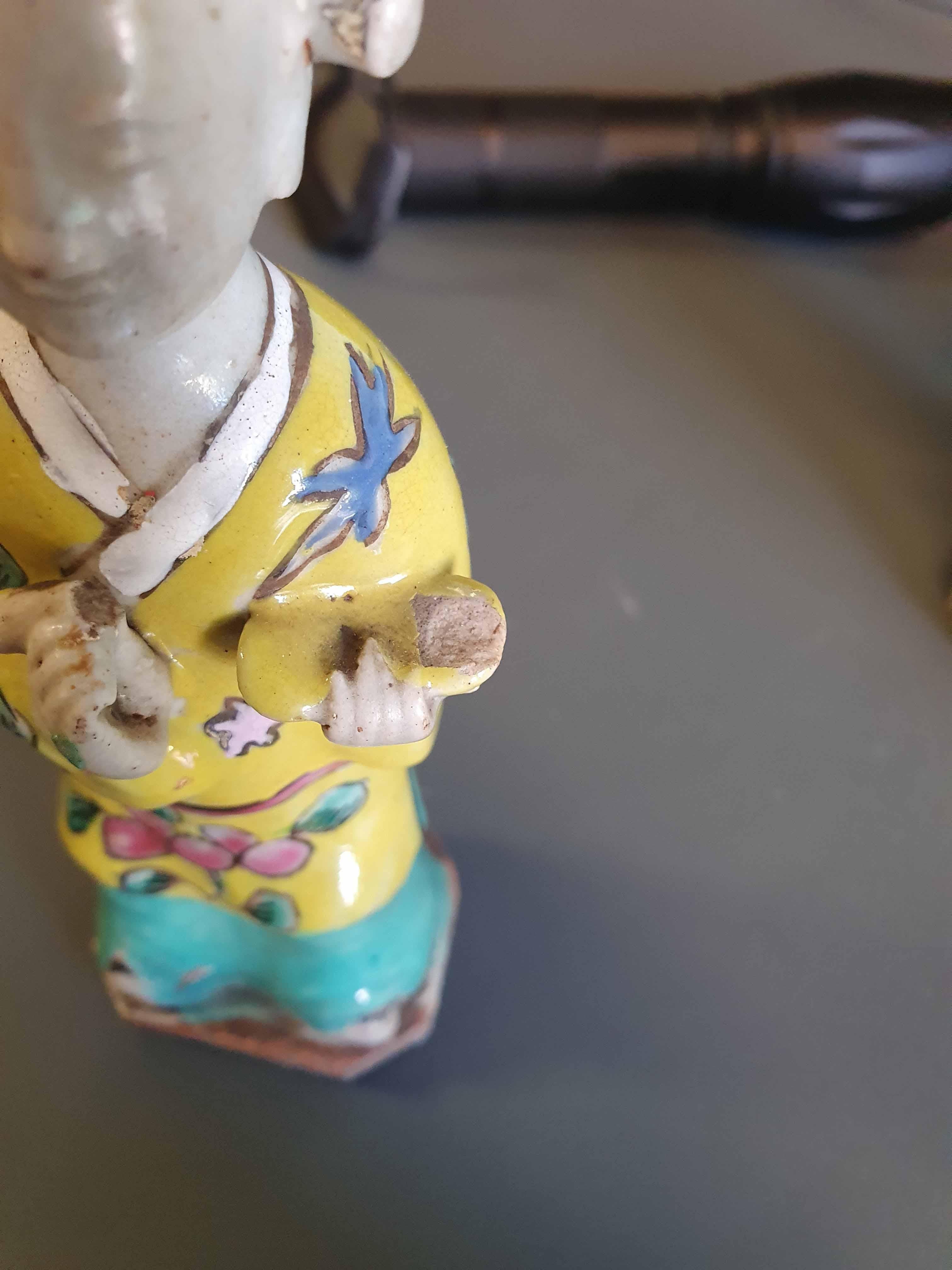 Set of 8# Antique Chinese Statue Porcelain Figures Qianlong/Jiaqing Period 9