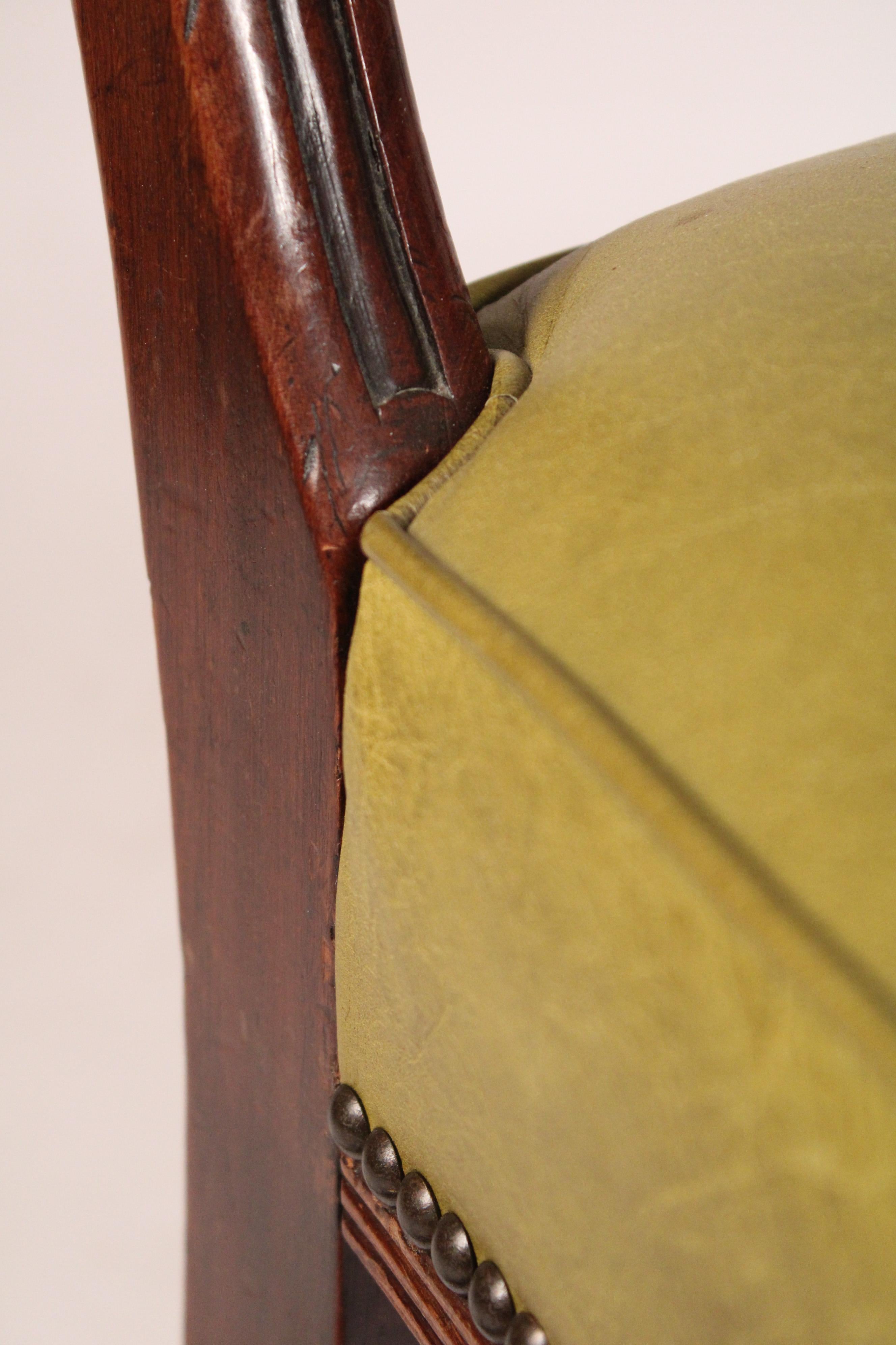 Set of 8 Antique English Regency Style Dining Room Chairs 7