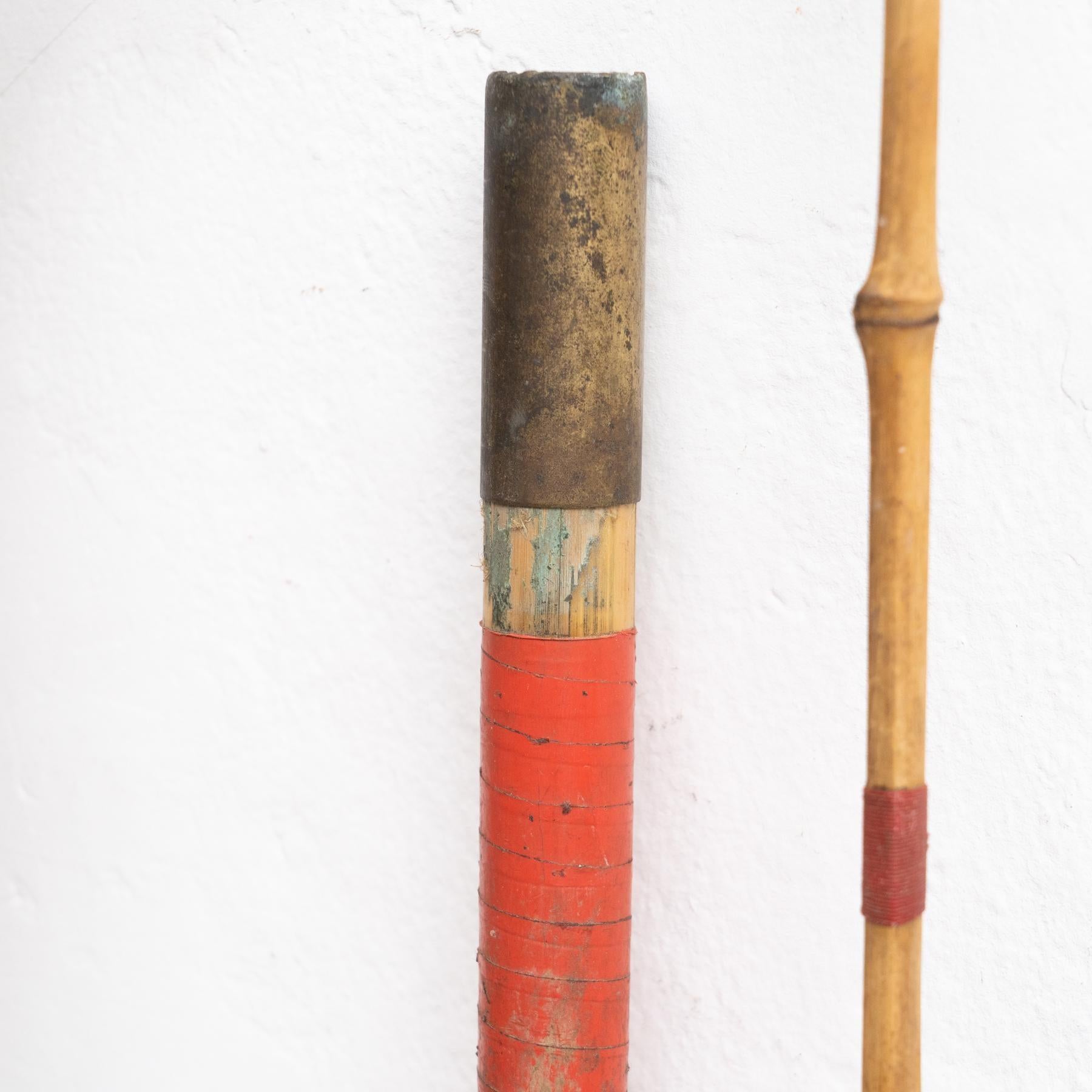 Set of 8 Antique Fishing Rods and Parts, circa 1900 3
