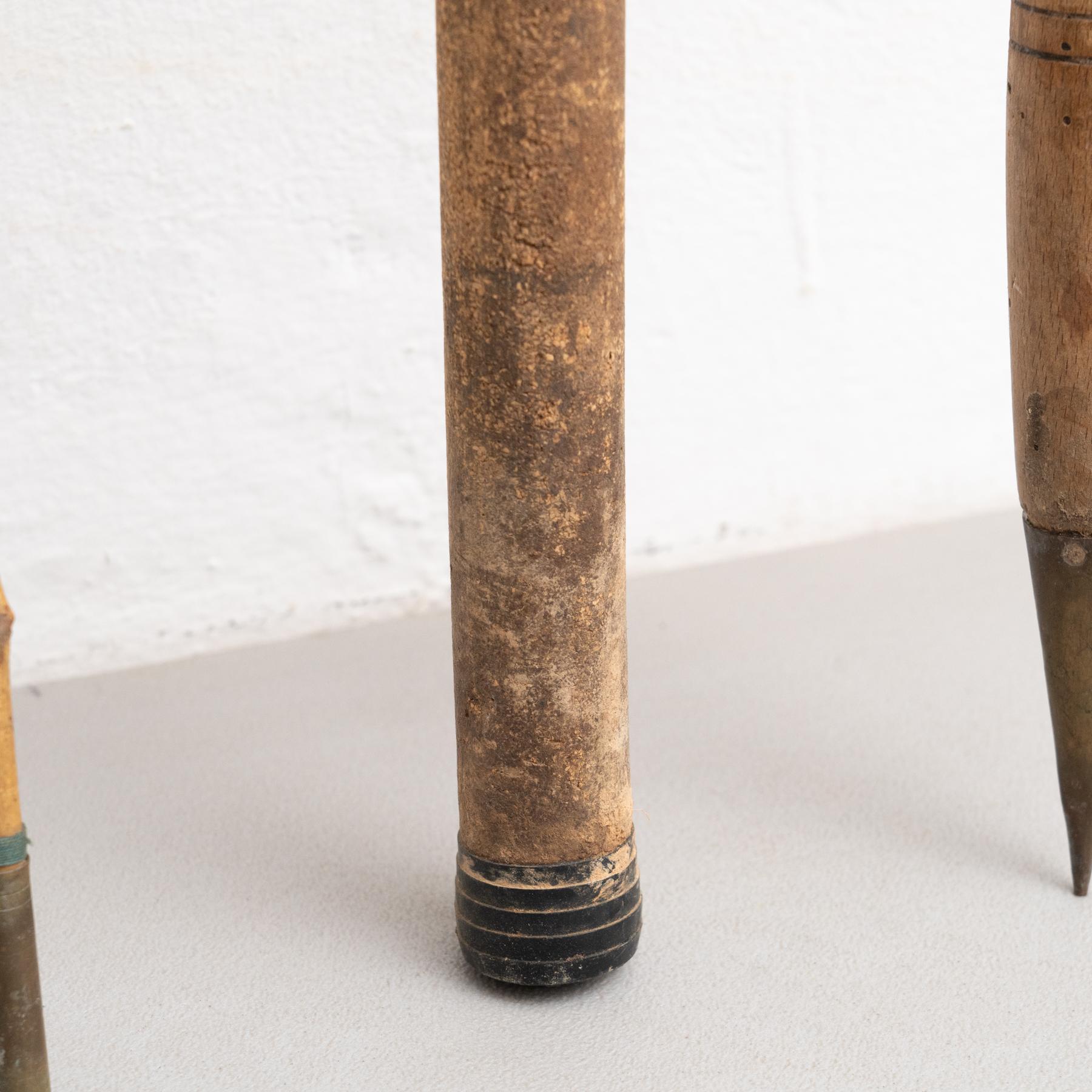Set of 8 Antique Fishing Rods and Parts, circa 1900 6