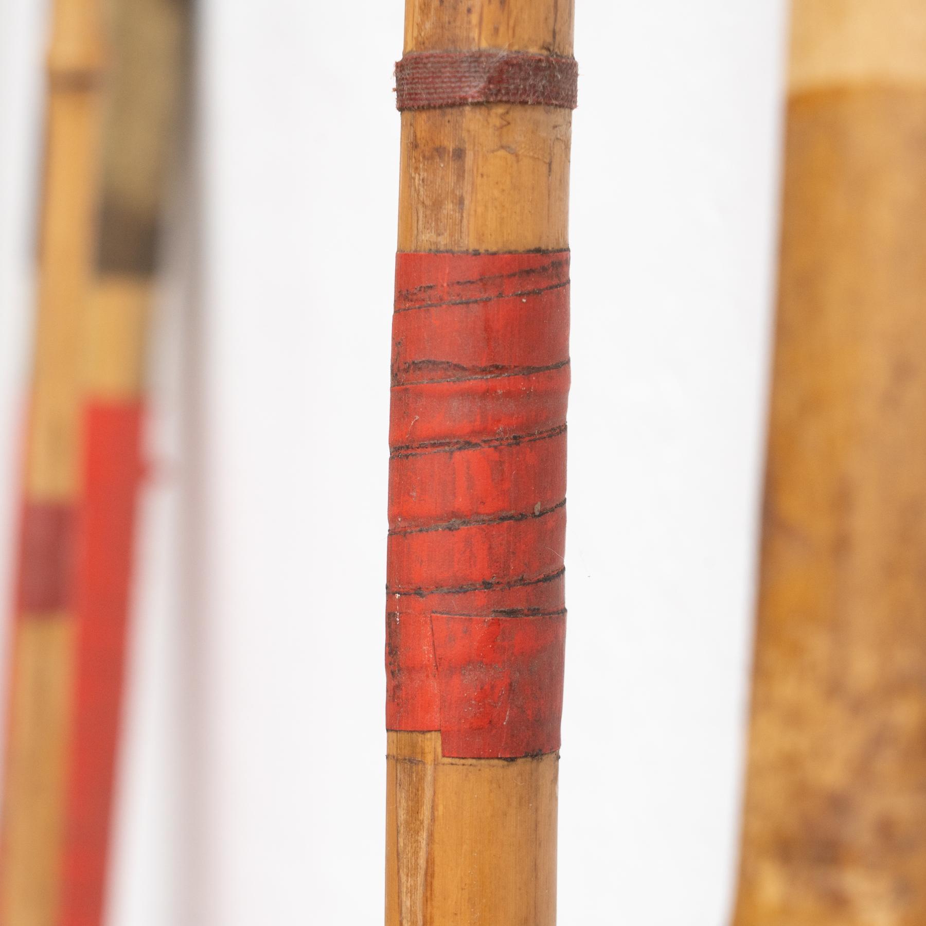 Set of 8 Antique Fishing Rods and Parts, circa 1900 9