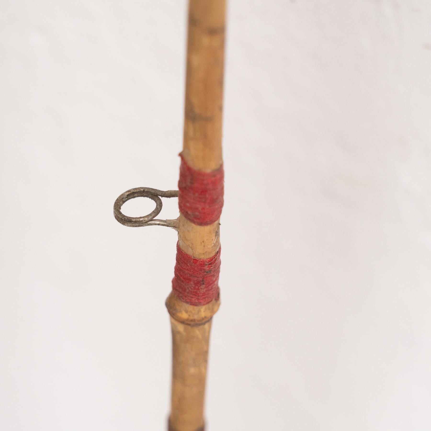 Set of 8 Antique Fishing Rods and Parts, circa 1900 2