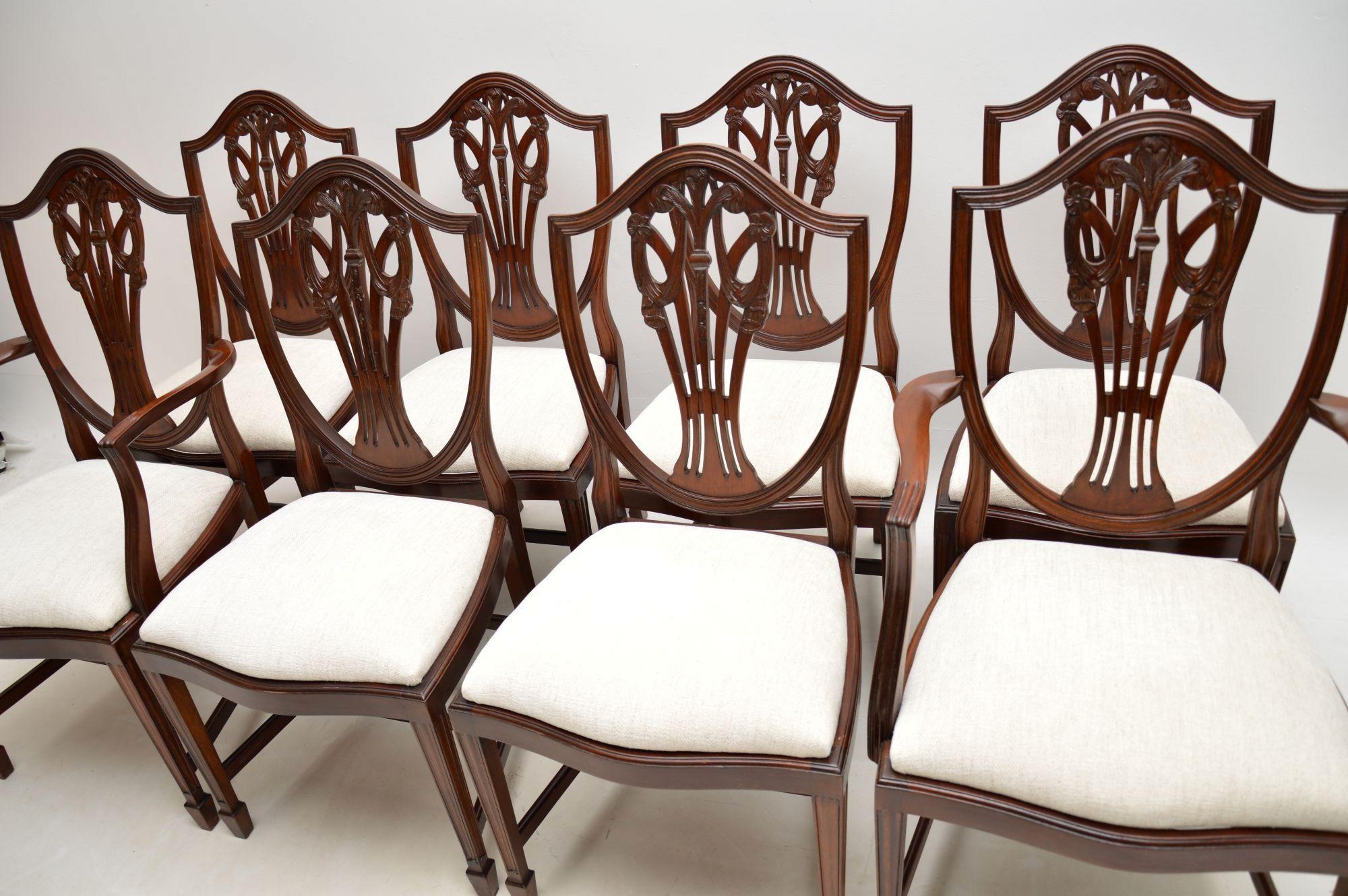 georgian style dining chairs