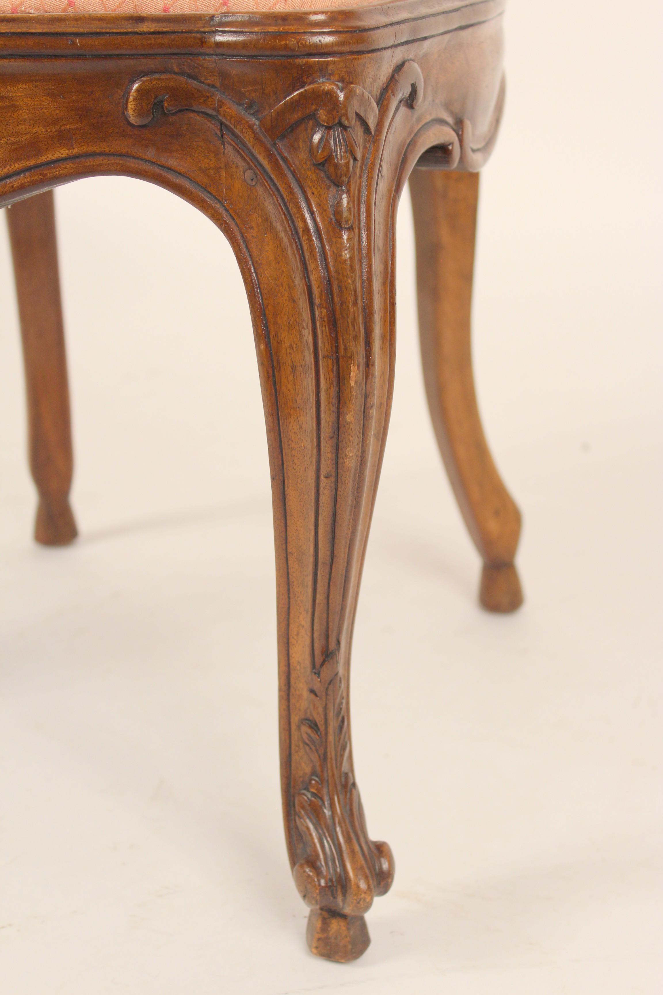 Set of 8 Antique Louis XV Provincial Style Dining Room Chairs 3