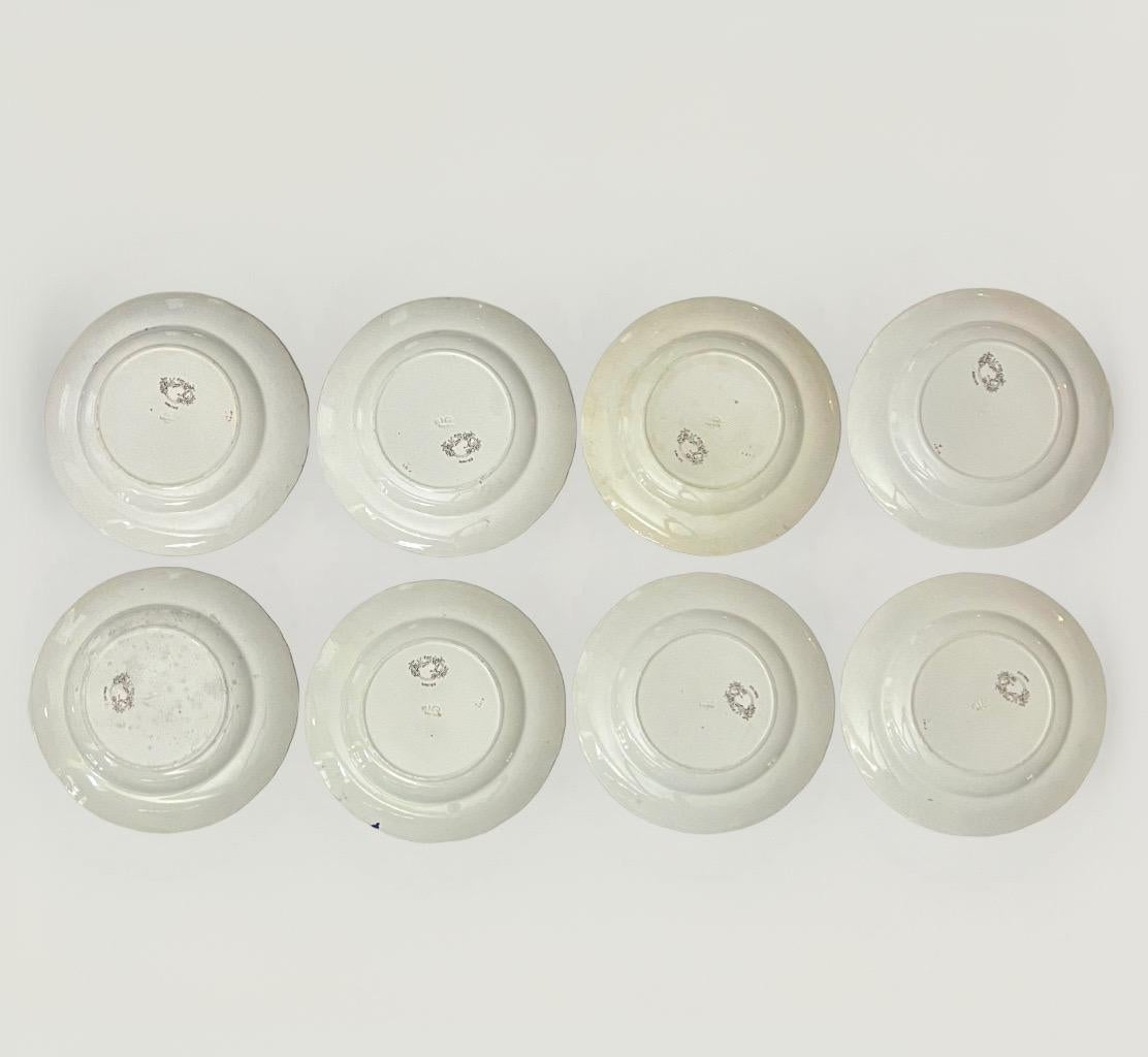 Juego de 8 Platos de Cena Antiguos Estilo Minton Imari en venta 8