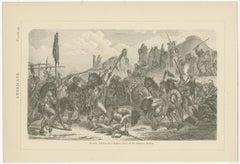 Set of 8 Antique Prints of Various Scenes, Figures and Objects of North America