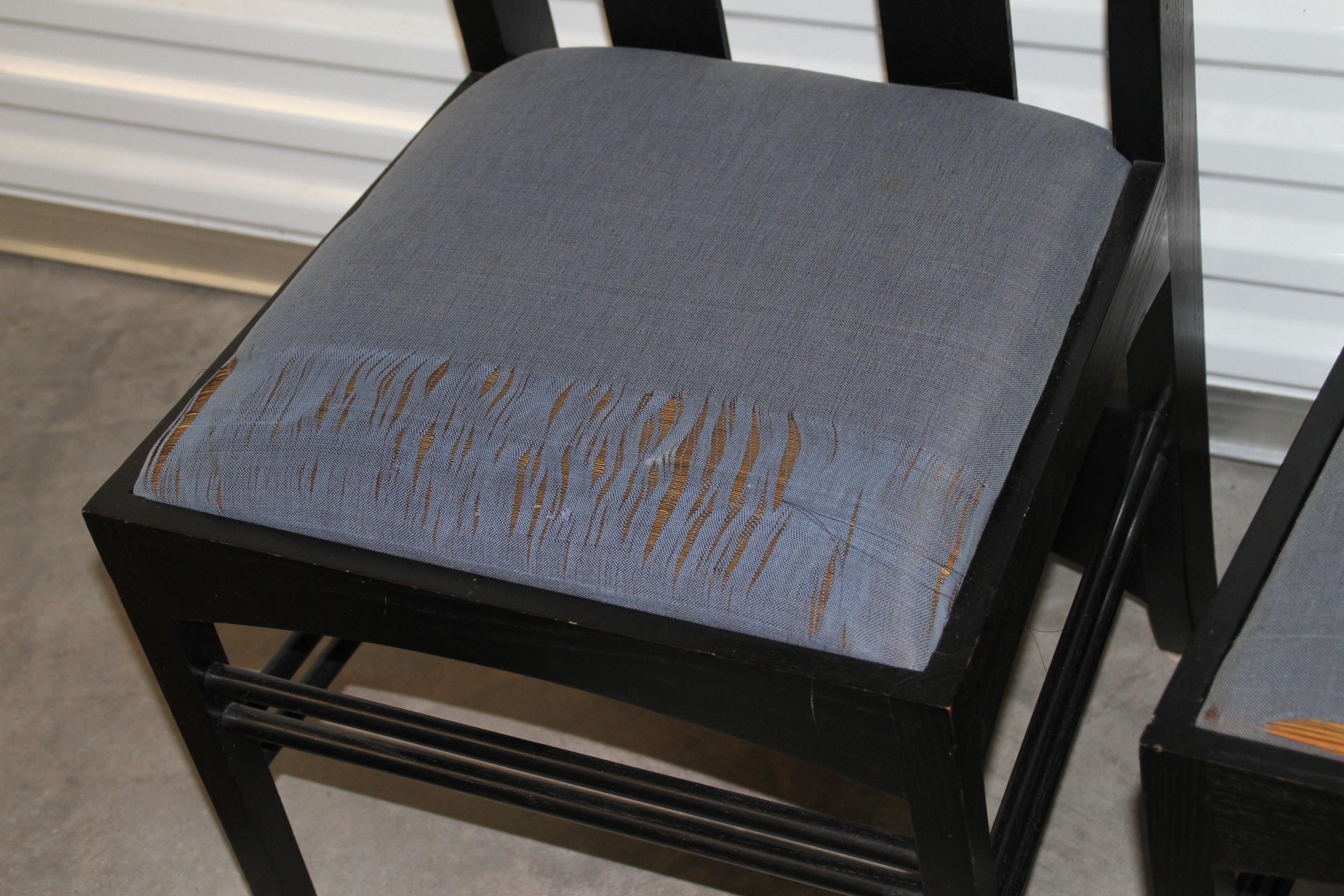 Ensemble de 8 chaises Argyle de Charles R Mackintosh pour Atelier International en vente 4