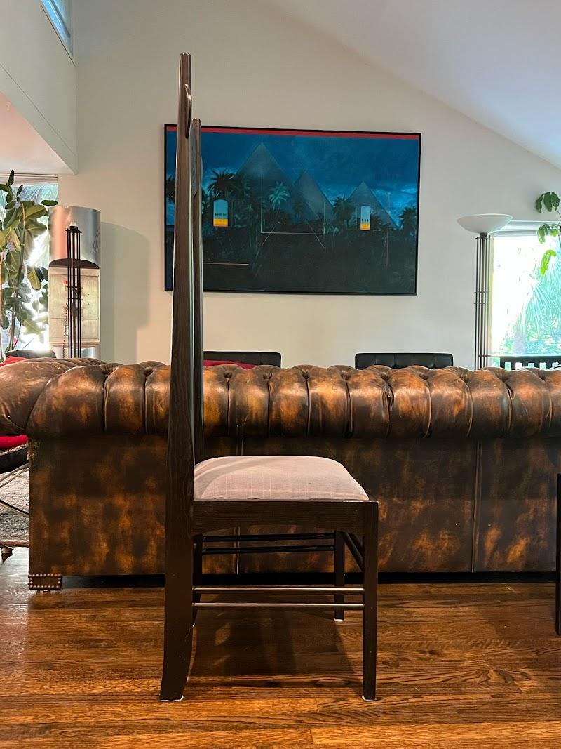 Ensemble de 8 chaises Argyle de Charles R Mackintosh pour Atelier International en vente 1