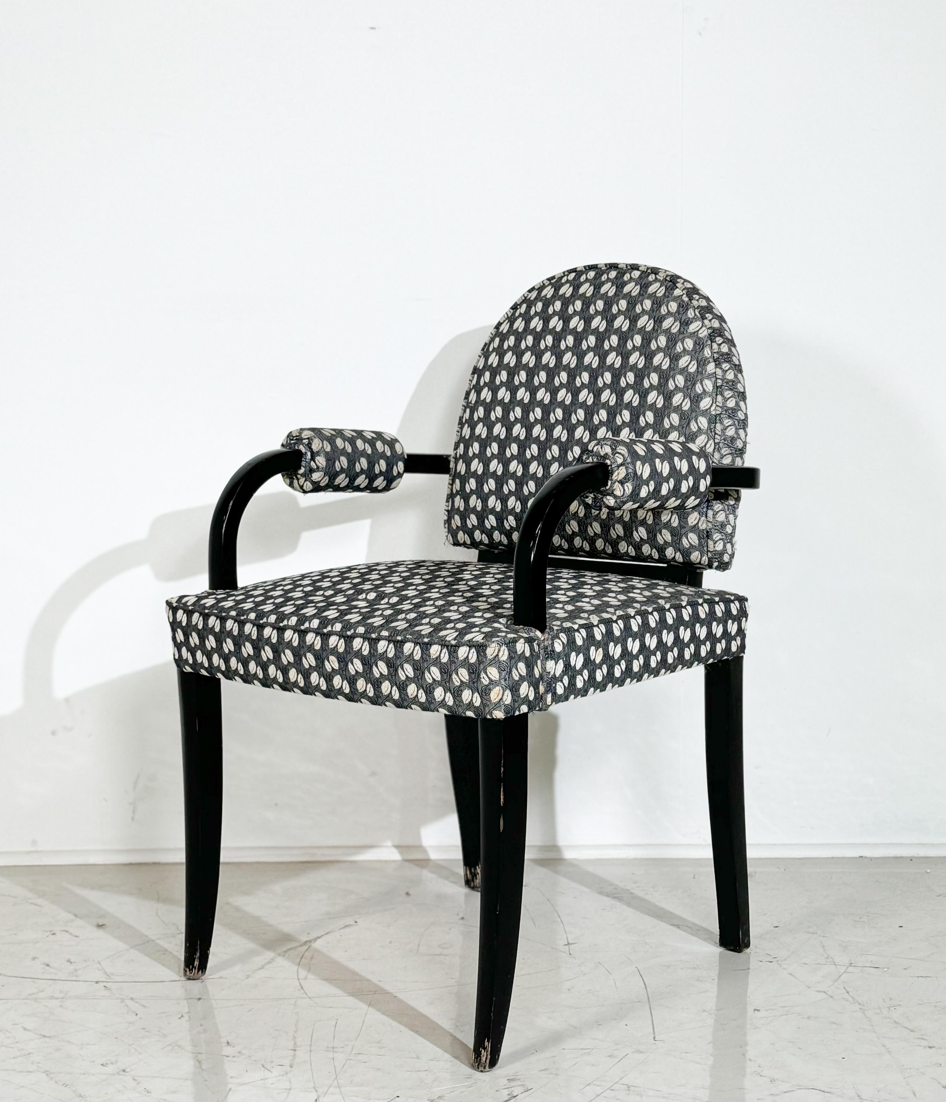 Ensemble de 8 fauteuils Art déco en vente 1