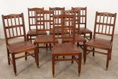 Set di 8 sedie da pranzo Arts & Crafts