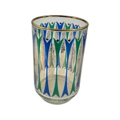 Set of 8 Atomic Libbey Mid - Century Modern Tumblers