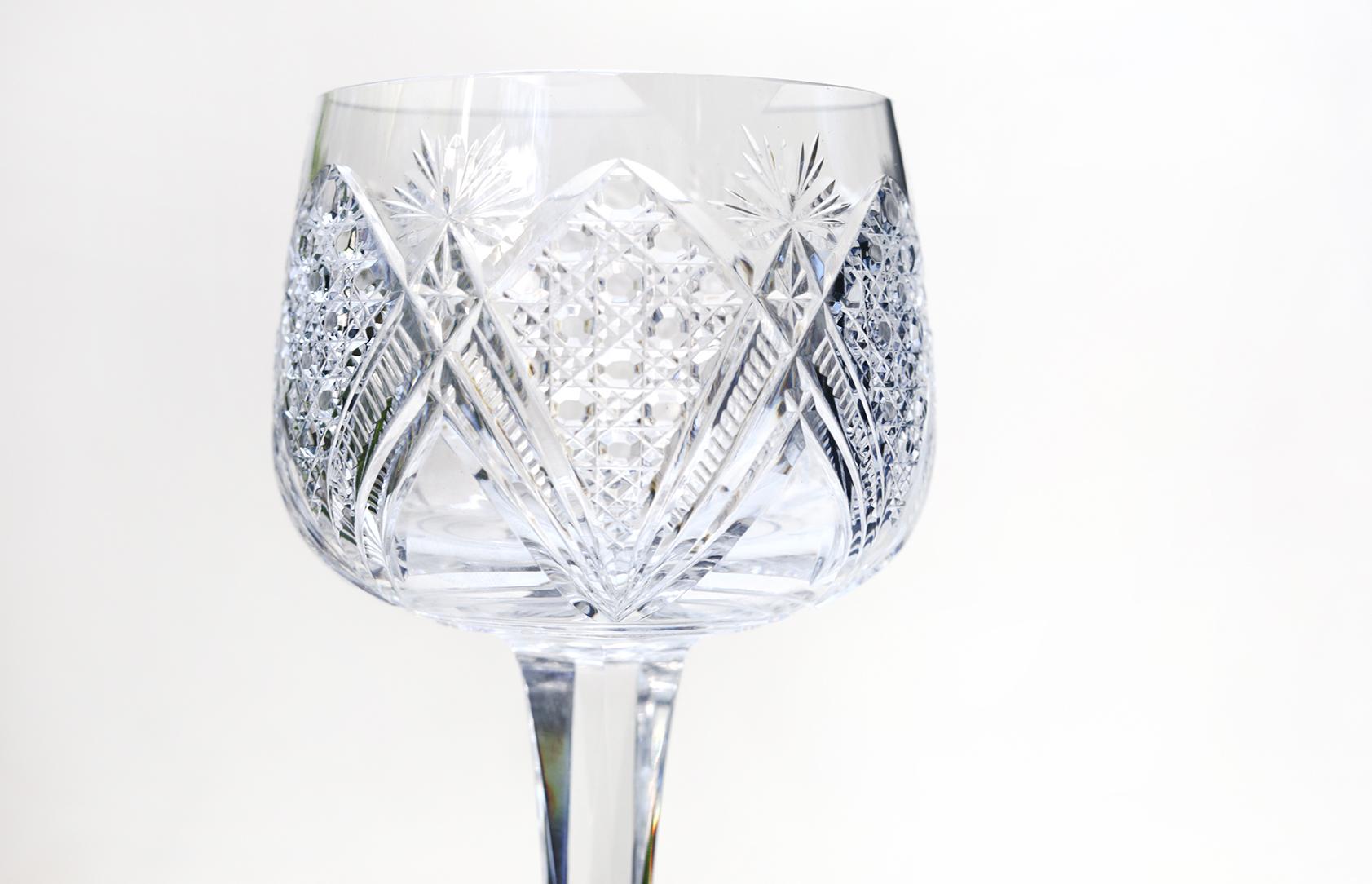 Juego de 8 copas Baccarat Elbeuf en Bueno estado para la venta en Mérida, YU