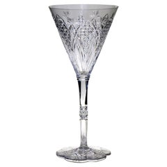 Juego de 8 Copas de Vino Tinto de Cristal Soplado a Mano Elbeuf de Baccarat