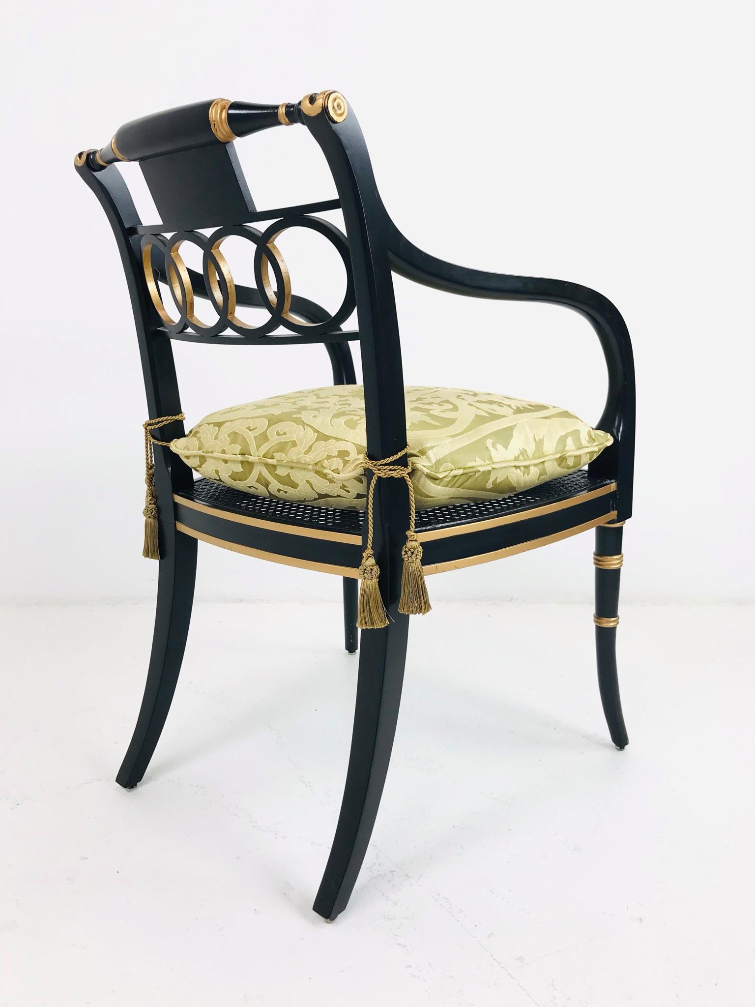 20th Century Set of 8 Baker Charleston Collection Dining Chairs