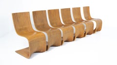 Set of 8 Bamboo Dining Chairs by Alejandro Estrada for Piegatto, 2000s