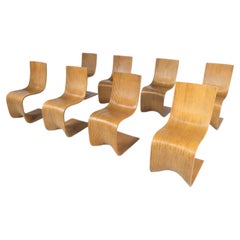 Set of 8 Bamboo Dining Chairs by Alejandro Estrada for Piegatto, 2000s
